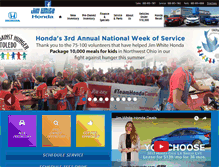 Tablet Screenshot of jimwhitehonda.com